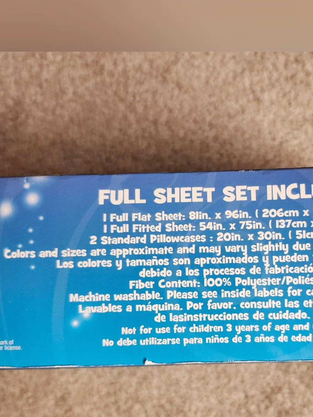 NEW Hatchimals Full Size Sheet Set w/ 1 Flat 1 Fitted Sheet 2 Pillowcases